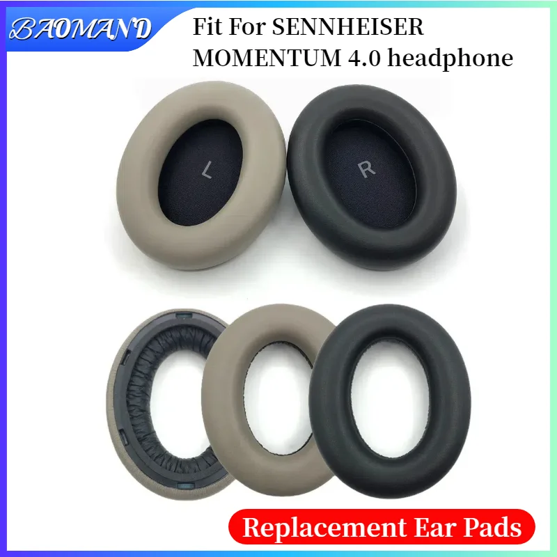 

Replacement Ear Pads for SENNHEISER MOMENTUM 4.0 Headphones Memory Foam Ear Cushions High Quality