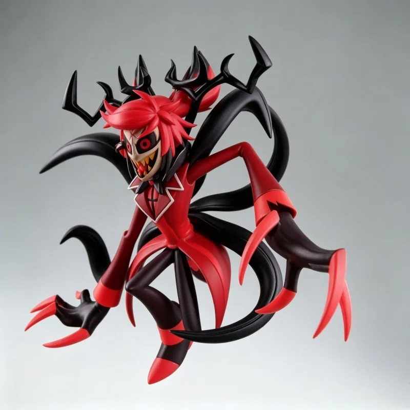 

In Stock Genuine Bandai Banpresto Hazbin Hotel Alastor Radio Demon Figure Pvc Model Collectible Toy Gift PVC Game Merch Doll