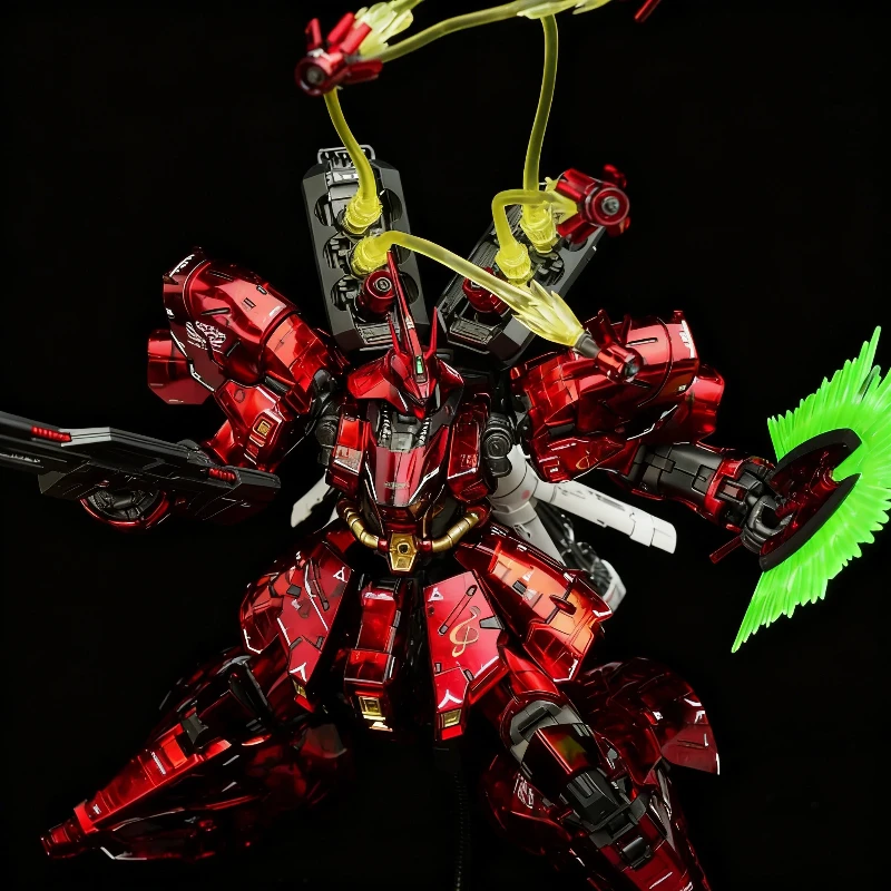 متوفر RG 1/144 Sazabi لون واضح الميكانيكية الأساسية تصفيح الجمعية أطقم منمذجة عمل الشكل سطح المكتب الديكور لعبة عصرية هدية