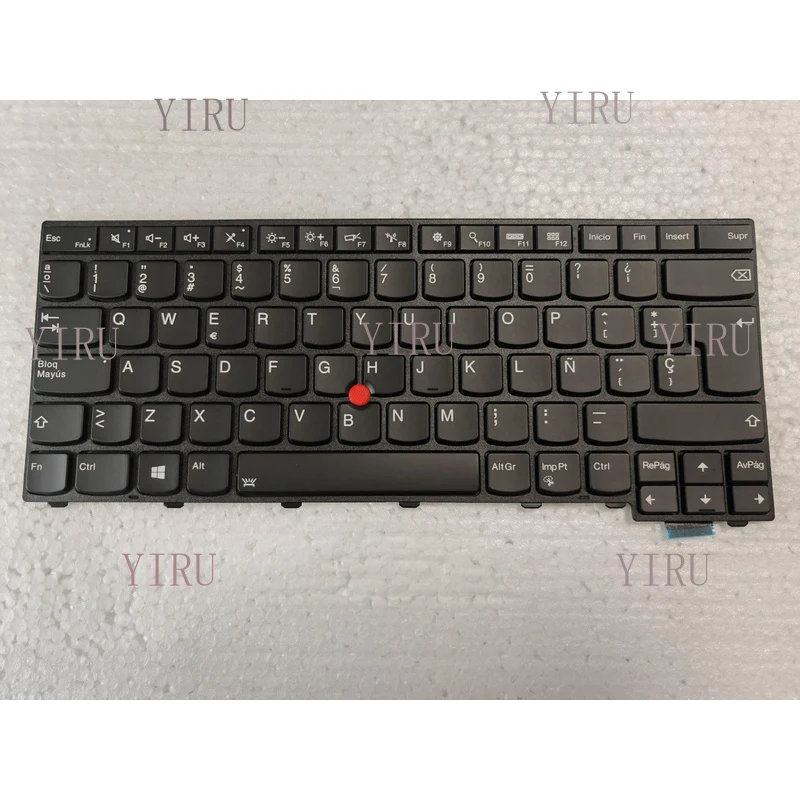 

L+ New For Lenovo Thinkpad T470S T460S Keyboard Backlit SP Spanish Teclado Black