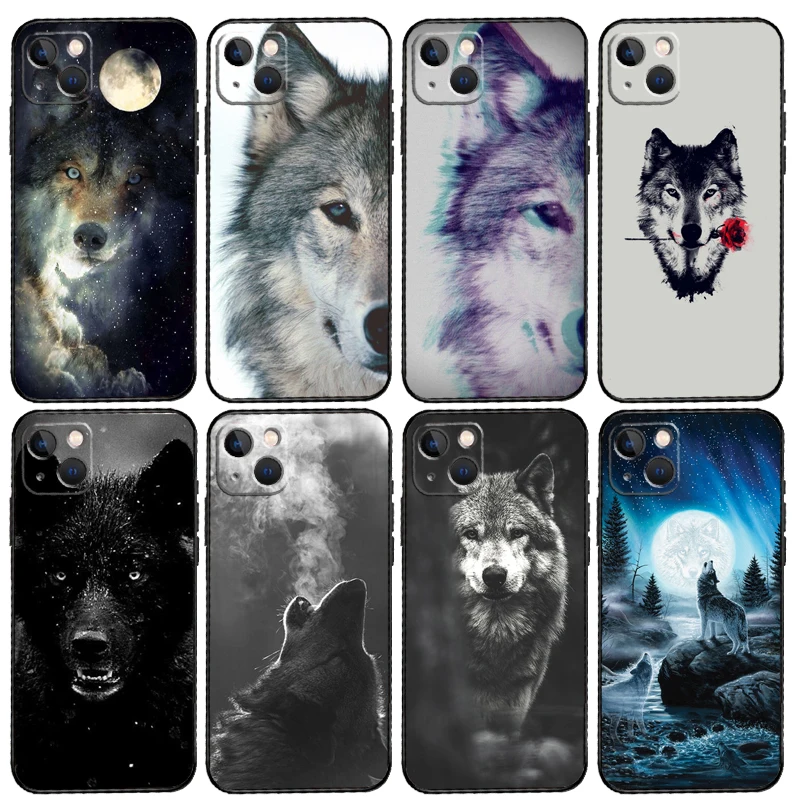 Animal The Wolf Howl Case For Samsung Galaxy M51 M31 M11 M14 M34 M54 M12 M32 M52 M13 M53 M16 M36 M56 M15 M35 M55