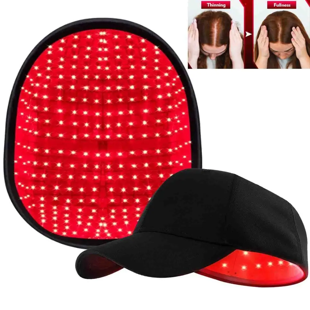 Laser Hair Growth Cap Professional Laser Red Light Therapy Device for Hair Regrowth Hair Loss Treatments Hat for Men Women