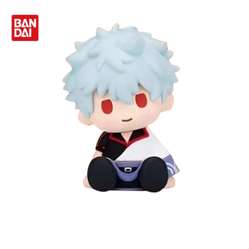Original POTEPOTTE-R Gintama Animation Comics Peripheral Toys Gintoki Gacha Gashapon Anime Action Model Figures Collection
