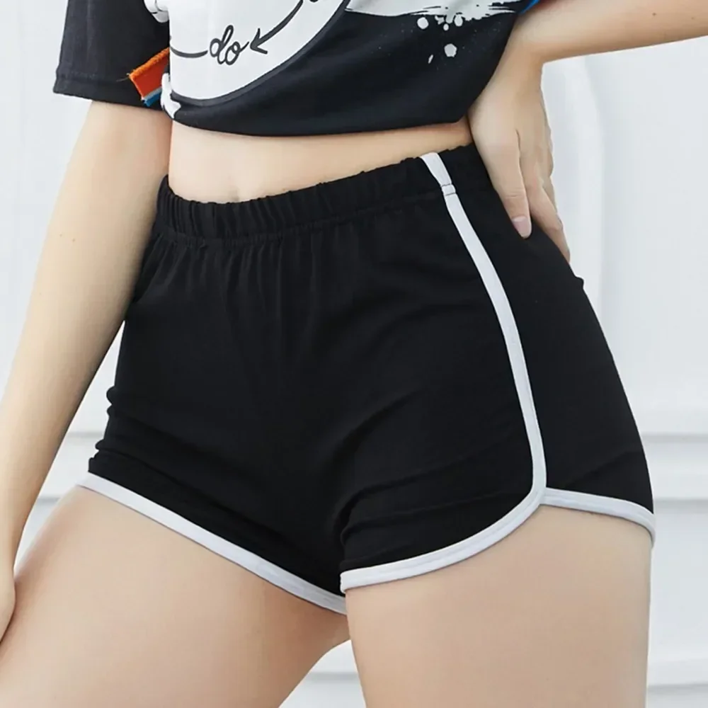 Women Summer Sports Fitness Skinny Slim Shorts Causal Yoga Shorts Shorts Low Waist Stretchy Gym Clothing Short Pants