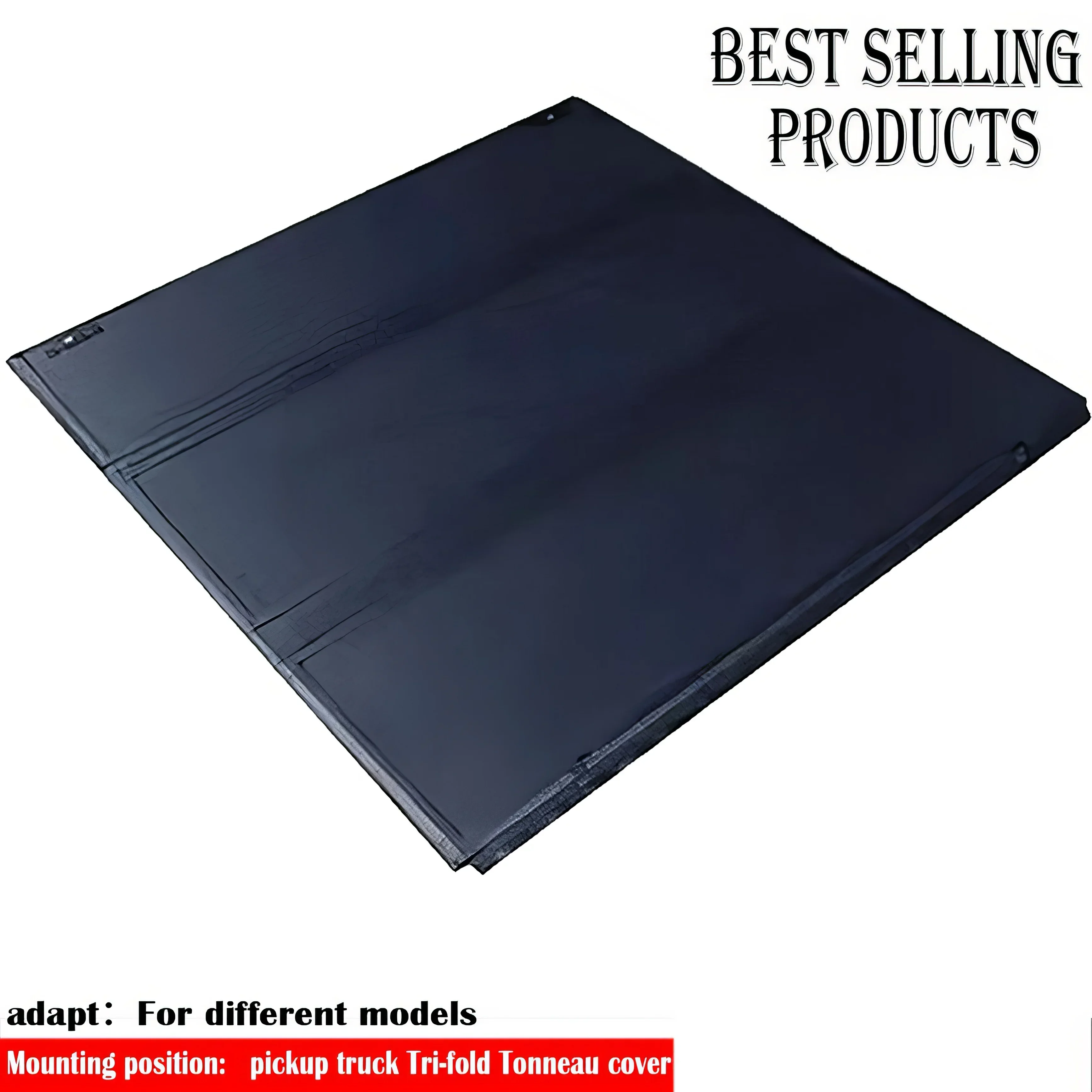 Wholesale price Off road camping vehicle accessories hard tri-fold tonneau cover  Ford F150 F-150 2009-2023