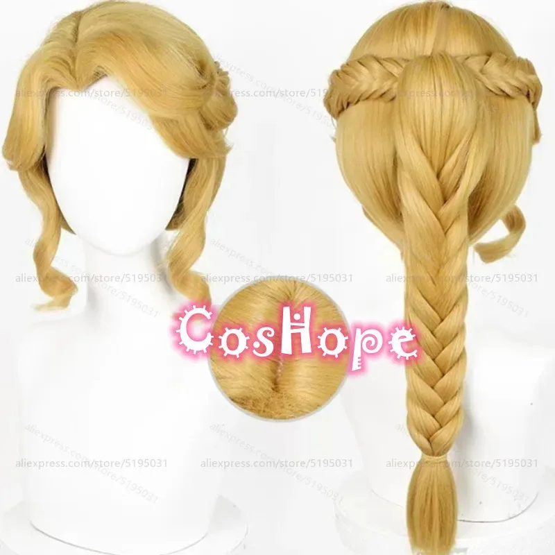 

IDV Reporter Alice Deross Косплей Парик с предварительно заплетенным хвостиком Темно-русый парик Косплей Аниме Парики Термостойкие синтетические парики