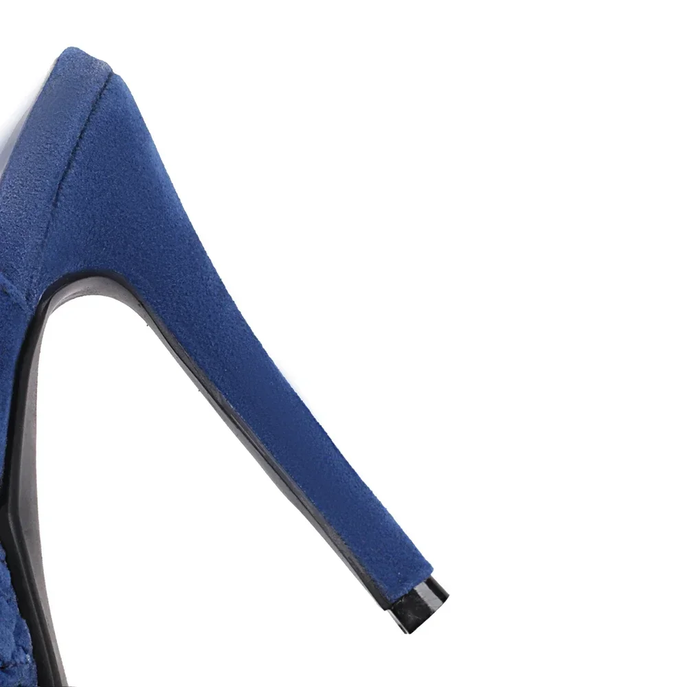 صيف جديد موضة البيج الأسود المرأة Slingback الصنادل مثير جولة تو عالية الكعب رقيقة سيدة أحذية الحفلات حجم كبير 43 45 48