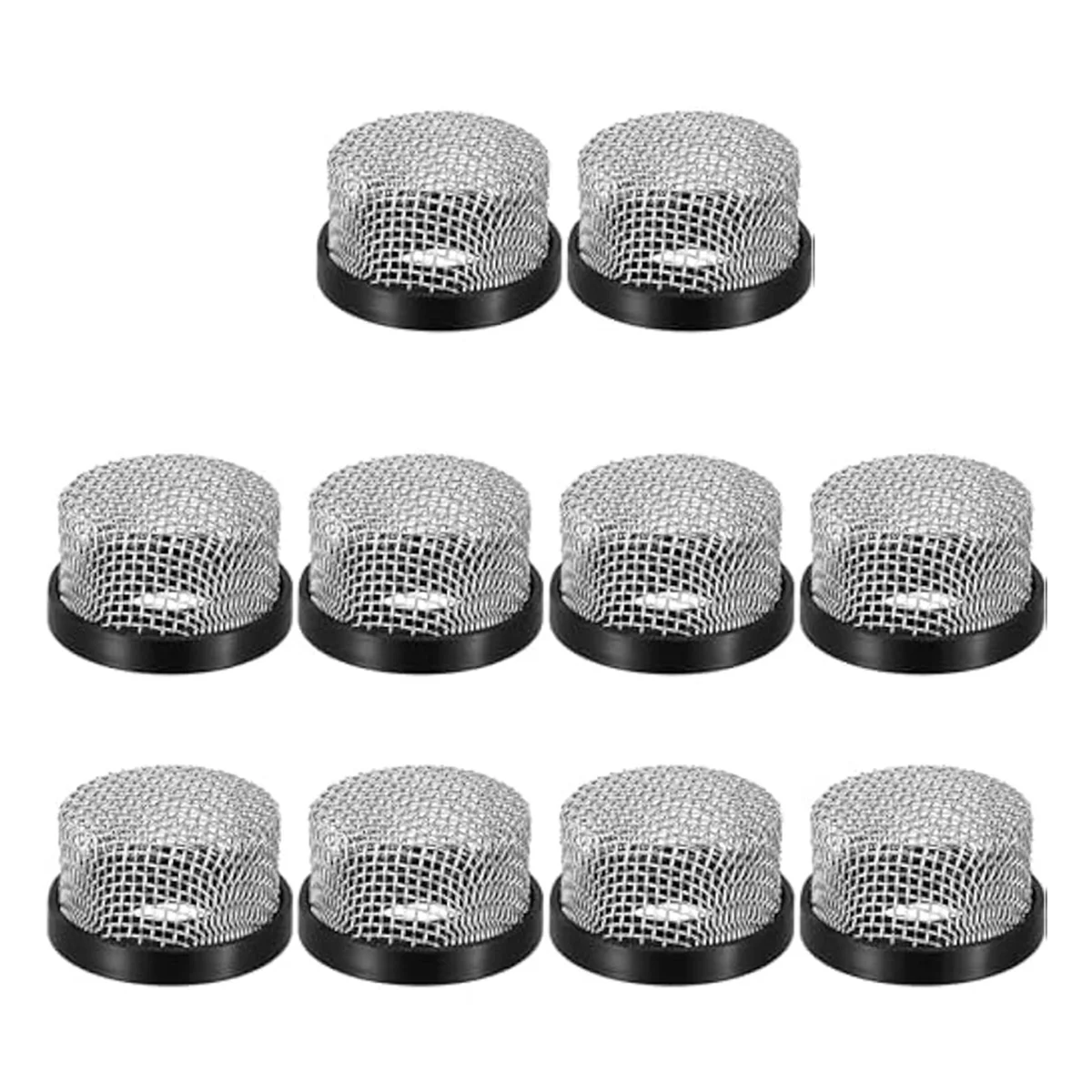 10pcs Stainless Steel Mesh Strainer ¾ Inch -14, Aerator Screen Strainer Stainless Mesh Compatible with Livewell Pump