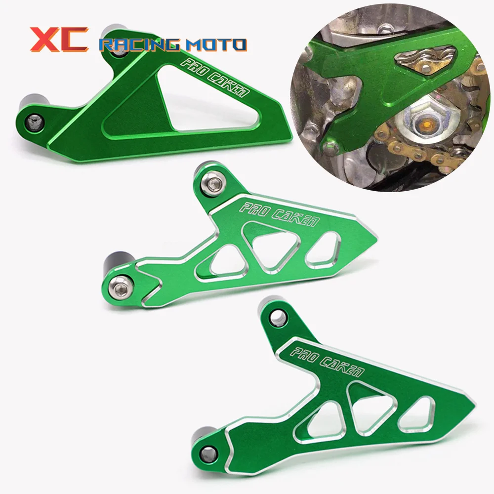 

For Kawasaki KX250F KX450F KLX250 KLX250EX KLX250SR D-TRACKER 1993-2015 2016 Motorcycle CNC Front Sprocket Chain Guard Cover