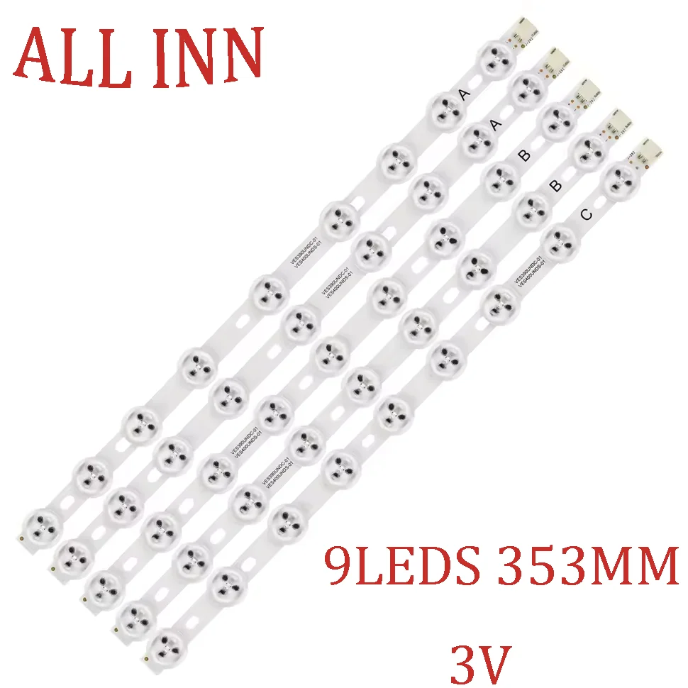 

Лента светодиодной подсветки для VES400UNDS-03 40PFL3008K/12 40PFL3008T/12 40PFL3018K/12 LT-40TW51 40L3453DB