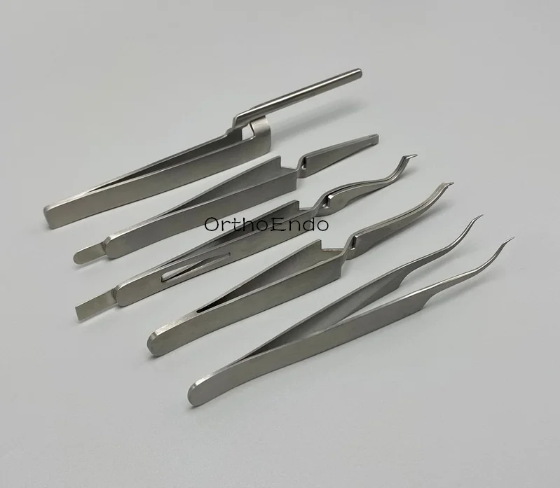 Dental Orthodontic Posterior Buccal Tube Bonding Tweezer Brace Holder Bracket Placer Stainless steel