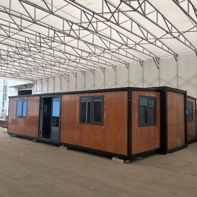 Quick Installation 20ft 40ft 3 Bedroom Folding Prefab Container Houses Foldable Container Prefabricated Homes