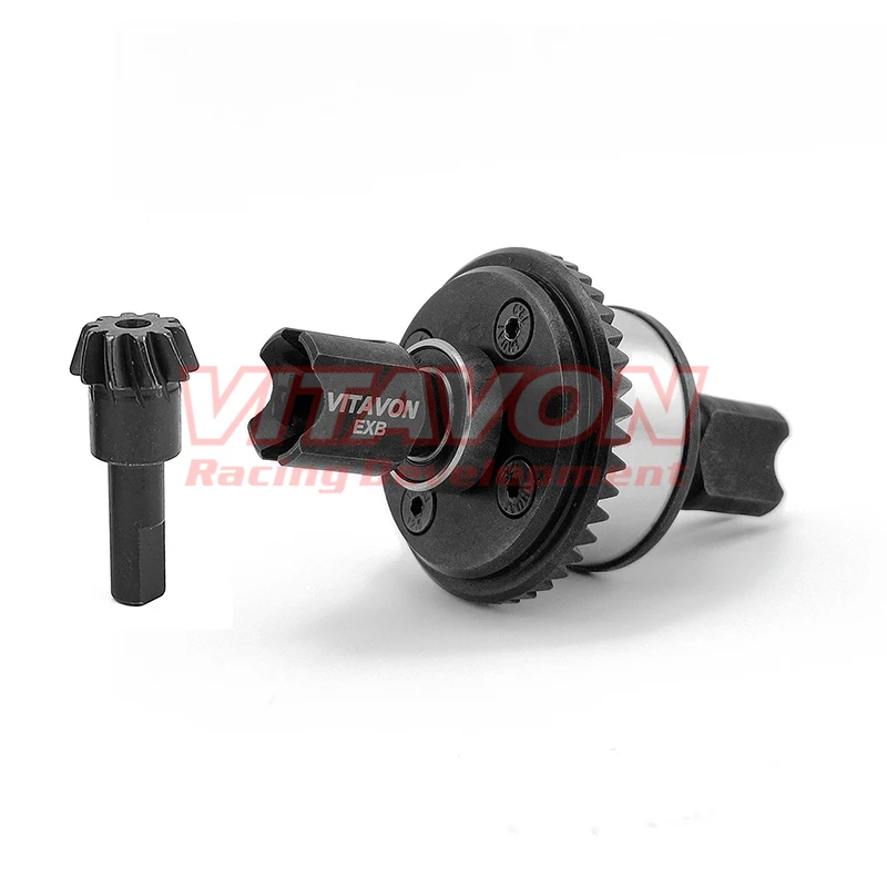VITAVON Full Diff Case Set 29MM With 10/43T Gear set For Arrma 6S Mojave Kraton Outcast EXB Version
