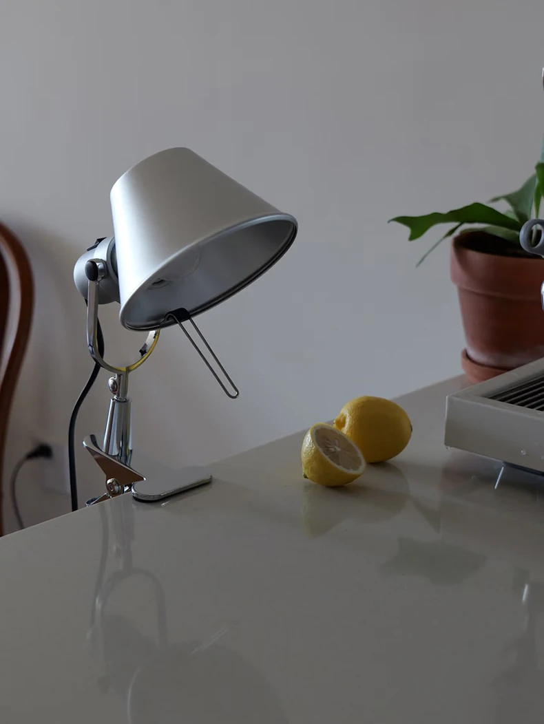 Vintage Straw hat clip wall lamp Restaurant Study Bedroom bedside Clip wall light Bauhaus Bookshelf Clip Reading Desk Lamp E27