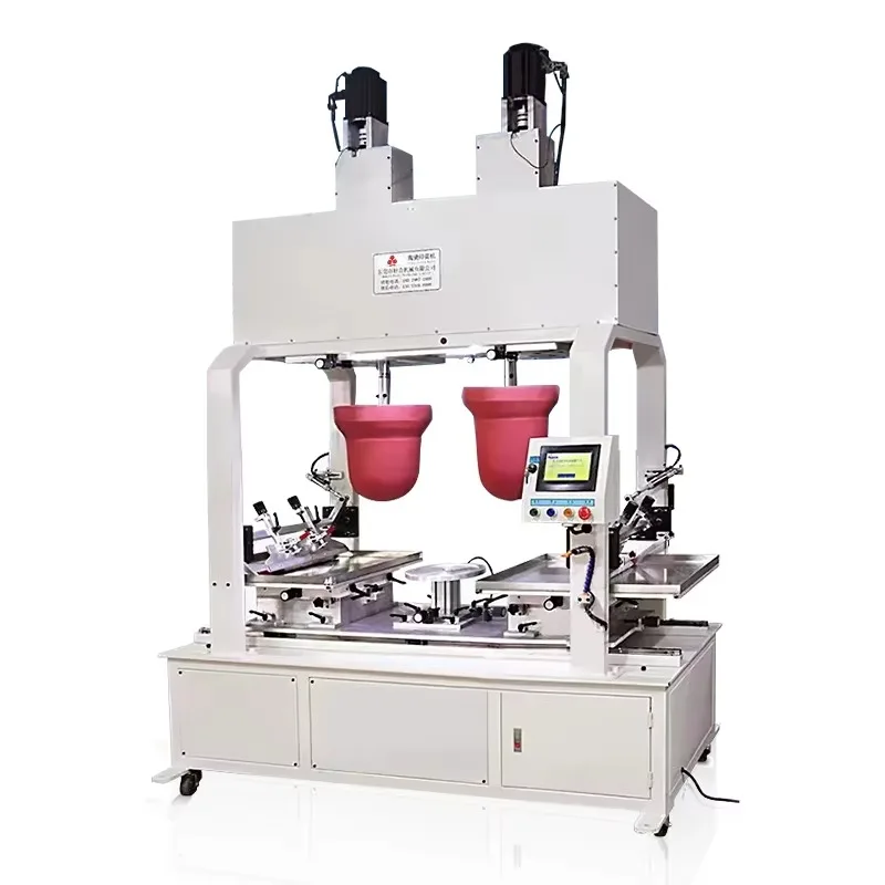 High Quality 2 Colour Semi Automatic Bowl Printing Machine Ceramic Bowl Pad Printing Machine
