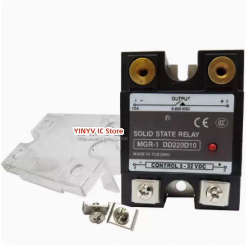 SSR single-phase MGR-1 Solid-state relay MGR-1 DD220D10 DC control DC 10A DC-DC DD220D20 20A DD220D25/40/60/80/100/120/150  New