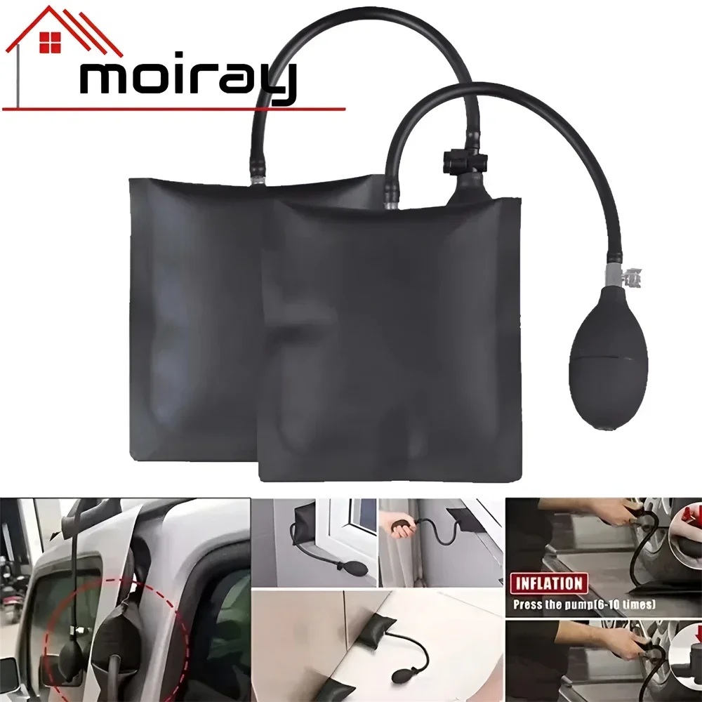

Locksmith Air Pump Alignment Hand Auto Entry Unlock Tools Inflatable Shim Air Wedge Cushioned Car Door Opener Bear Air Pumps