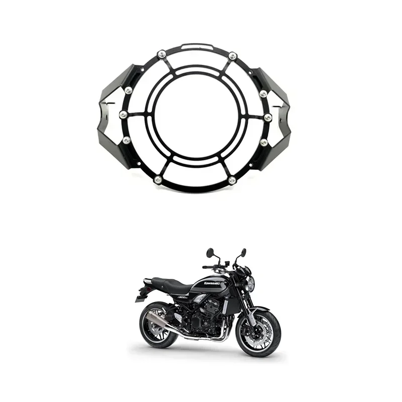 

ДЛЯ KAWASAKI Z900RS 2017-2019 аксессуары для мотоциклов, защитный чехол для фар из нержавеющей стали