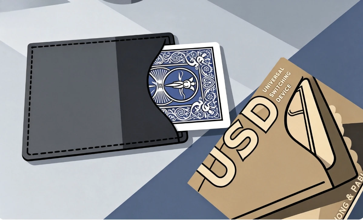 USD - Universal Switch Device Magic Tricks Card Multiple Outs and Prediction Magia Close Up Street Illusions Gimmicks Mentalism
