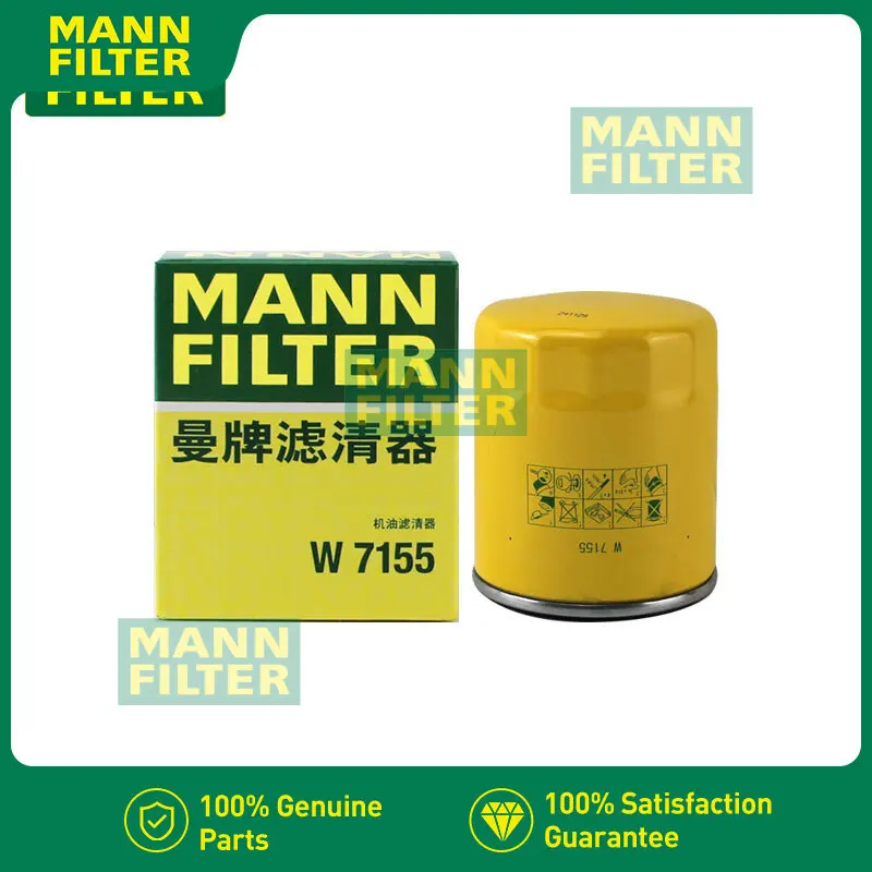 

W7155 For FAW T99 TOYOTA LAND CRUISER Prado LINCOLN MKZ MAZDA3 MX-5 MANN FILTER Oil Filter 90915TB001 817003 2804639 30711781