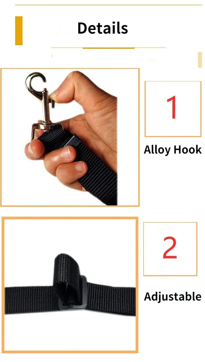 Solid Two-in-one Pet Car Seat Belt Lead Leash BackSeat Safety Belt Adjustable Harness for Kitten Dogs Collar Pet Accessories