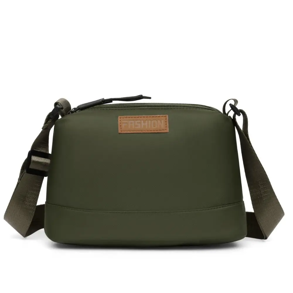 Waterproof Women's Crossbody Bag Multi-Layer Nylon Cloth Ladies Shoulder Bag Portable Small Square Shoulder Bag City Style