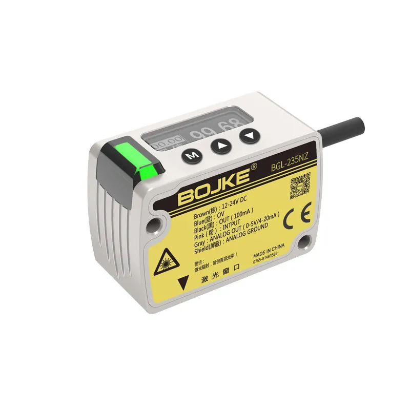 Displacement Position Sensor Photoelectric Switch High Precision BGL Series Distance Measuring Sensor RS485