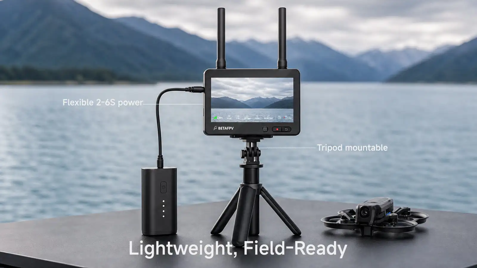 Monitor outdoor use