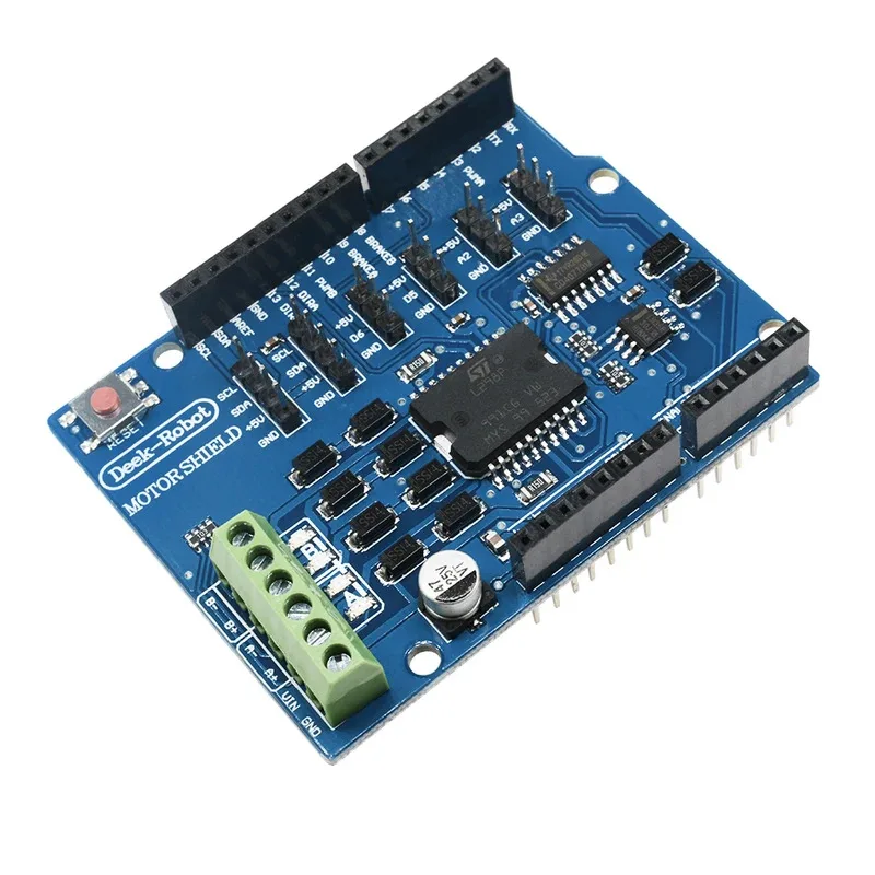 L298P L298 Shield R3 DC Motor Driver Shiled Board Module 2A Dual Full Bridge H-Bridge 2 Way For Arduino r3 Relay 5V 12V