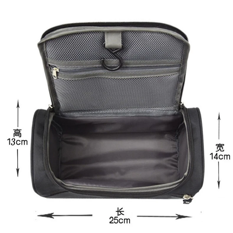 Travel Toiletry Bag Hanging Cosmetic Organizer Waterproof Large Capacity Makeup Wash Bag for Men Women view 6