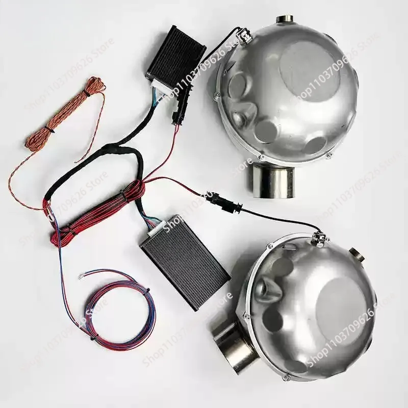Universeller Elektrischer Auspuff-Soundverstärker Pro, 8 Wählbare Motorgeräusche, Aktives Auspuff-Lautsprechersystem für die Meisten Automodelle