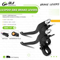 WUXING 115PDD Brake Lever Hydraulic Electric Bike E-Scooter Power Cut Off Power Brake 12V36V48V52V60V72VWaterproof/SM connector