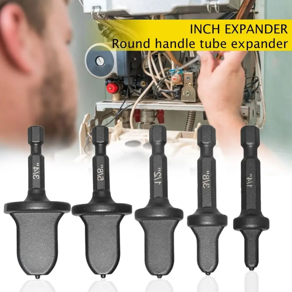 5/6/11PCS Copper Tube Expander Set Pipe Hole Flare Extender Swage Air Conditioner Refrigerator Takeover Drill Bit Repair Imperia