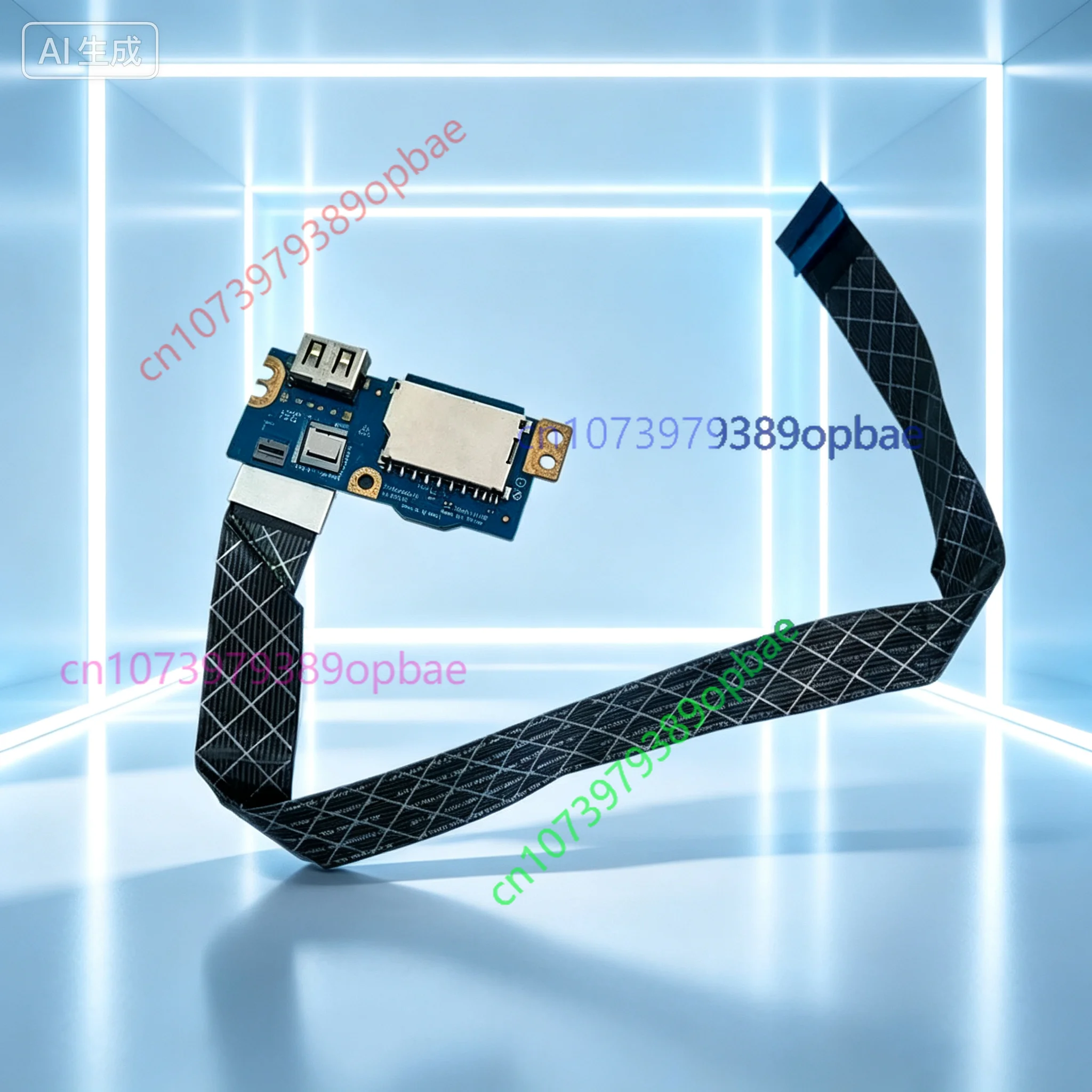 Replacement SD Card Reader USB Board With Cable LS‑G711P for Dell Vostro 3481 3482 3490 3582