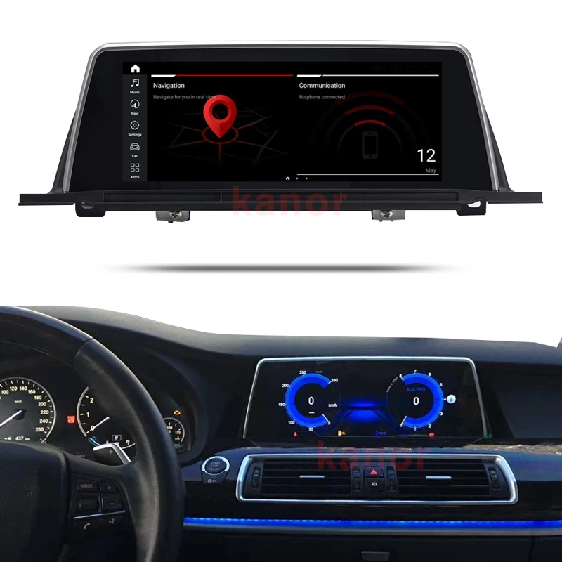 

1920*720 4+64G Android 13.0 Car Navigation For BMW 5 Series GT F07 GPS System With Carplay