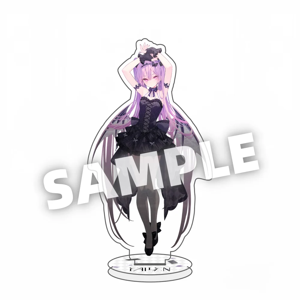 Anime VTuber Character Eve Noah Elle Chiriko Tokoyami Towa Gundou Acrylic Stand keychain Figures Model Hololive Ornaments gifts