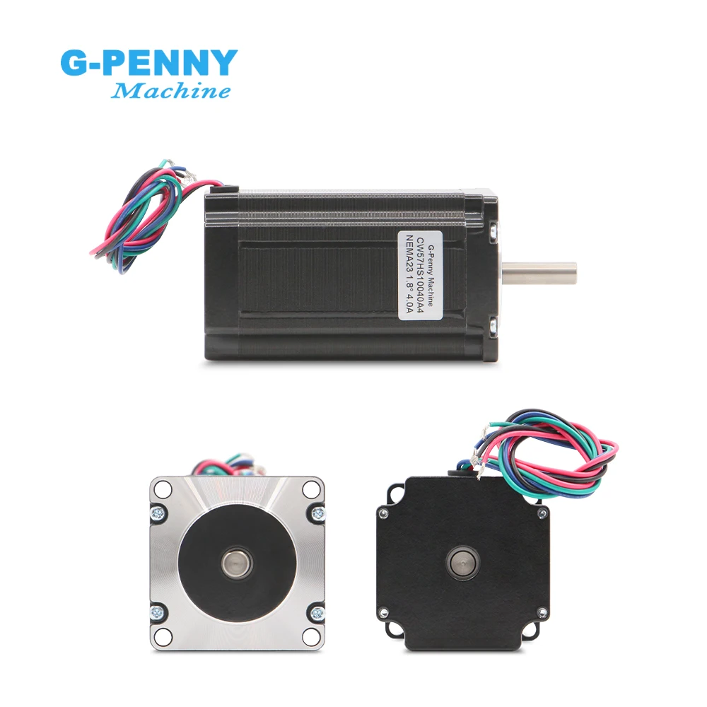 G-Penny NEMA23 Stepper Motor 300N.Cm 4A L=100mm 3Nm 4 Lead for CNC Engraving Machine 3D Printer