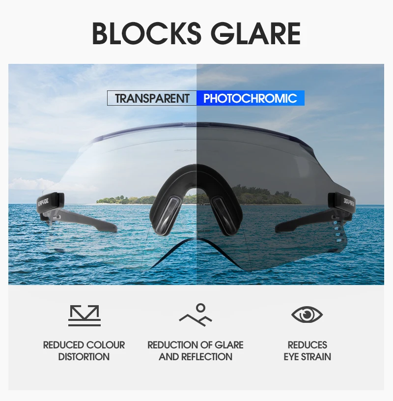 KAPVOE Radfahren Sonnenbrille Radfahren Gläser UV400 MTB Fahrrad Brillen Outdoor Sport Brille Frauen Männer Rennrad Racing Ausrüstung – Detail 13