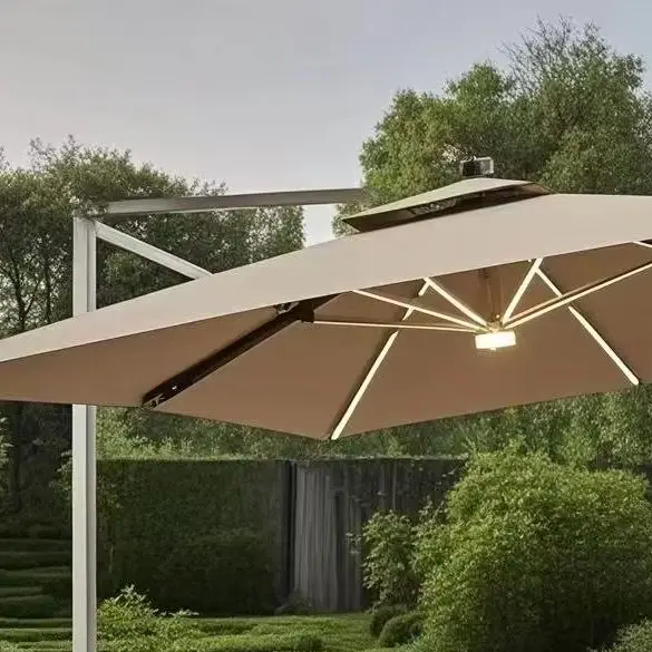 3M Customizable Outdoor Sunshade Umbrella UV Protection Waterproof 5 Years Colorfast High Quality Low Price for Garden Patio