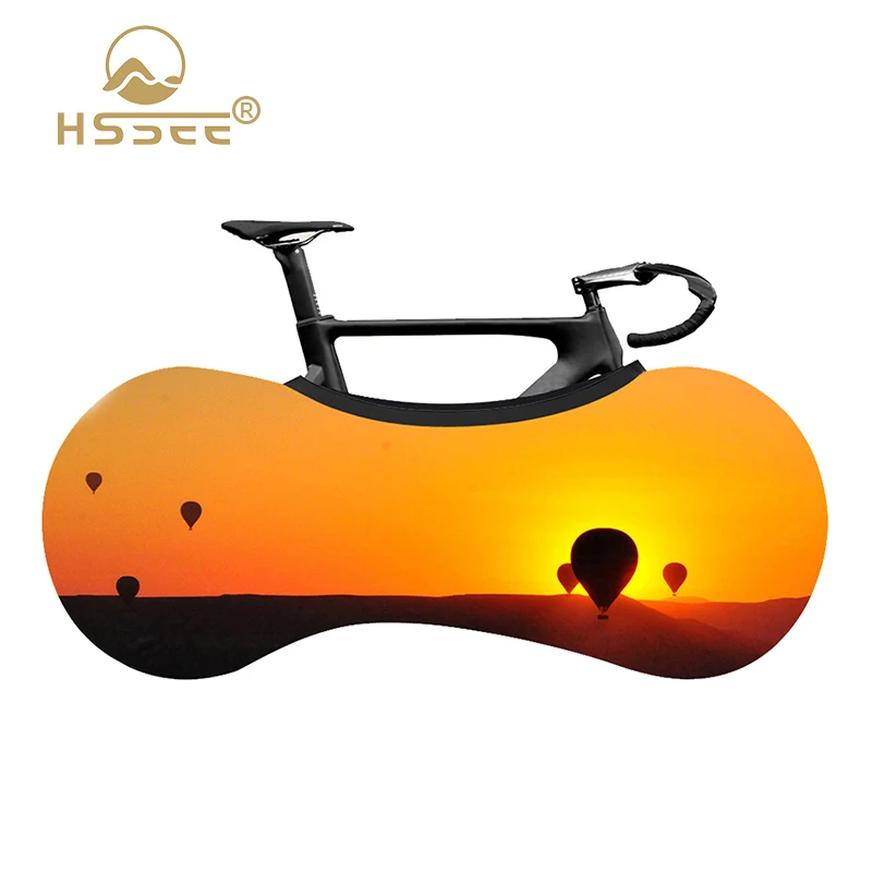 HSSEE Elastic Bicycle Cover Smooth Milk Shredded MTB Protective Cover 26in 700c Road Bike Storage Bag Cycling Accessories