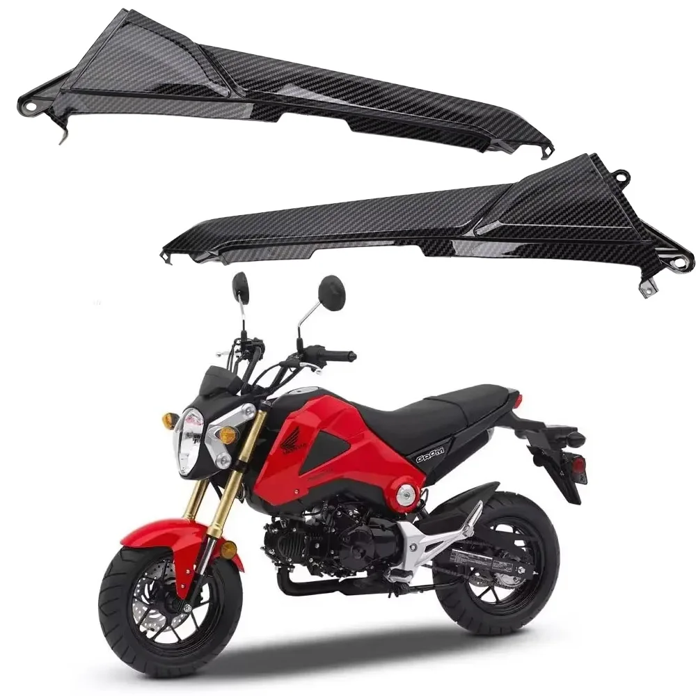 

Motorcycle Carbon Fibre Rear Side Cover Fit for Honda Grom Msx125 SF2013-2016 Fairings Kit Parts ABS plastic oxidation resistant