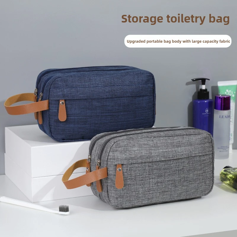 

New Cationic Travel Storage Bag Divided Toilet Bag Portable Makeup Bag Large Capacity Handheld Storage Bag XS011