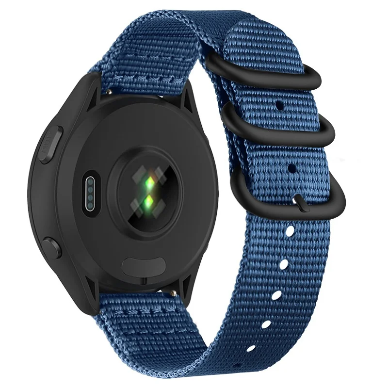20mm 22mm Nylon watch Strap For Garmin Venu 3 Band Forerunner 965/955/945/935/255/265 waterproof Vivoactive 4 Bracelet