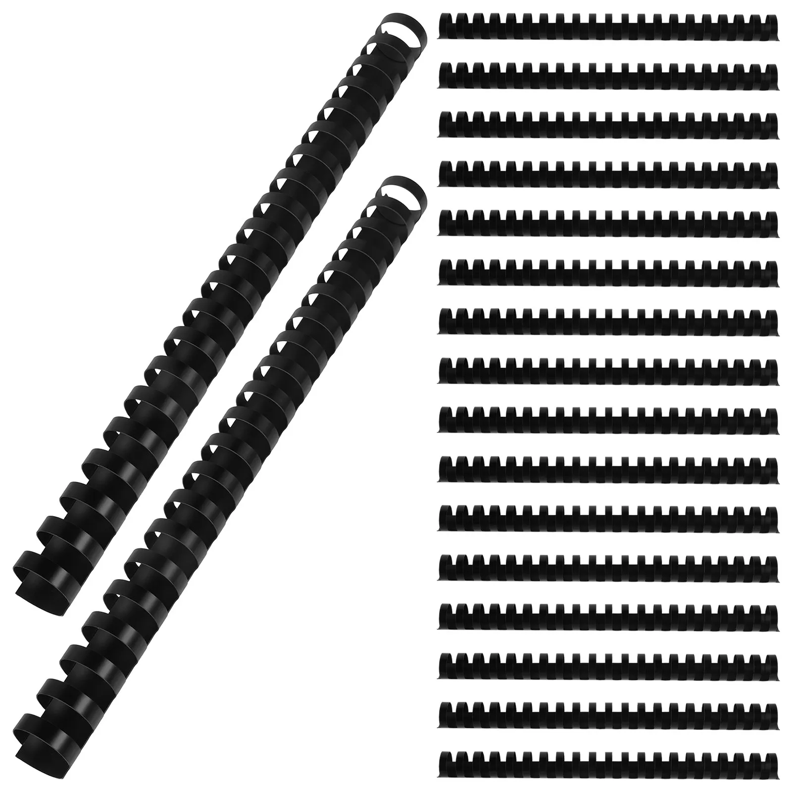 50-pezzi-clip-per-rilegatura-a-21-anelli-in-plastica-clip-professionali-per-documenti-libri-scrapbook-fogli-foto-22mm-nere