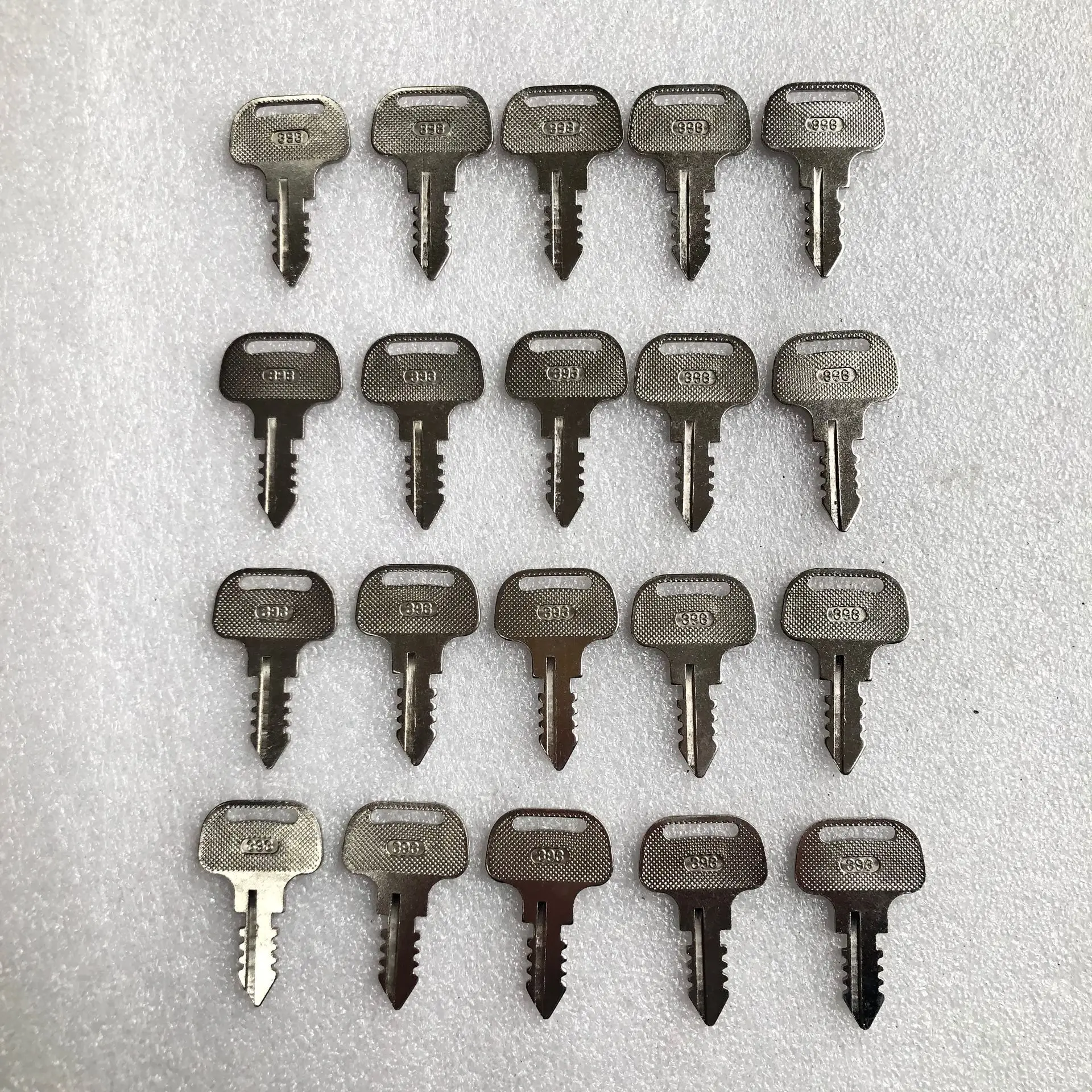 20 Pcs 393 Ignition Key 18510-63720 For Kubota Tractor Fit M Series