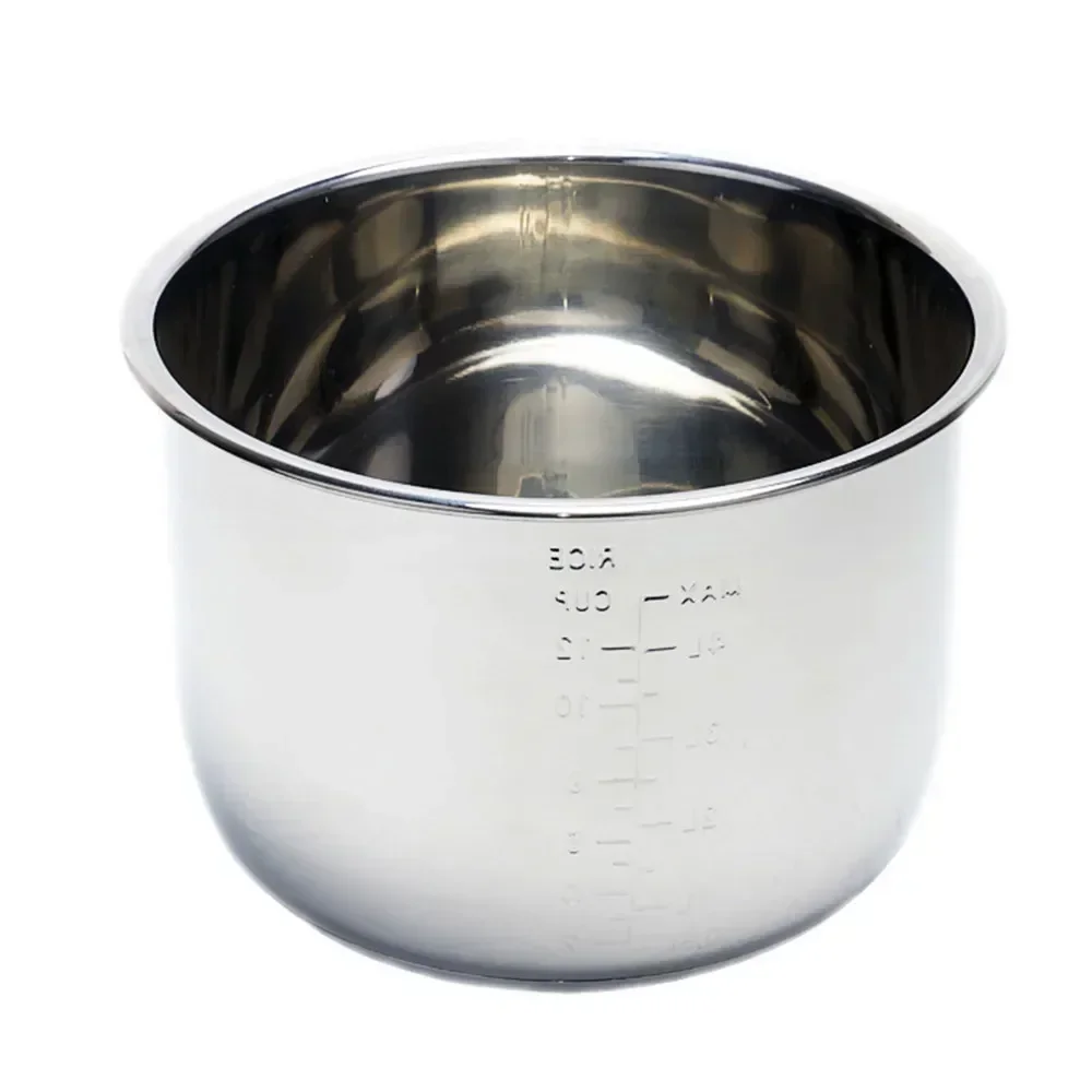 

8L Rice Cooker Liner 304 Stainless Steel Rice Cooker Liner Pressure Cooker Double Bottom Liner Thicken
