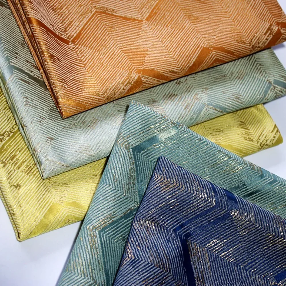 

Пряжа Тканая жаккардовая ткань для одежды Юбка Костюм для выступлений Диван Подушка Дизайнерская ткань ручной работы Материал для шитья своими руками