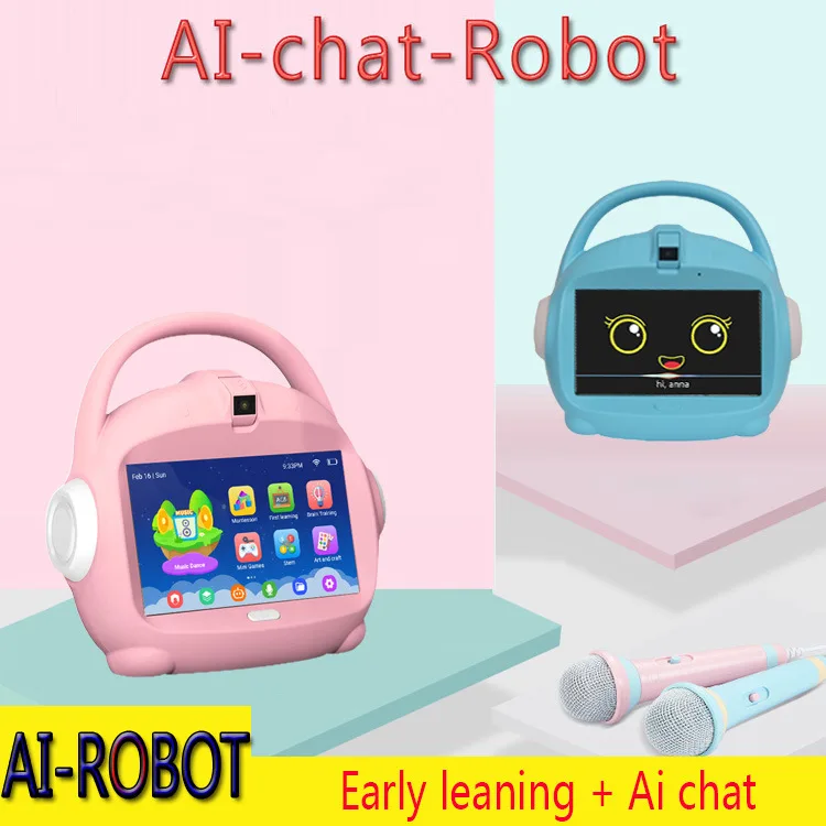 AI Multilingual English Conversation Early Education Robot - Children's Partner, Foreign Trade Version, Factory Direct Supply