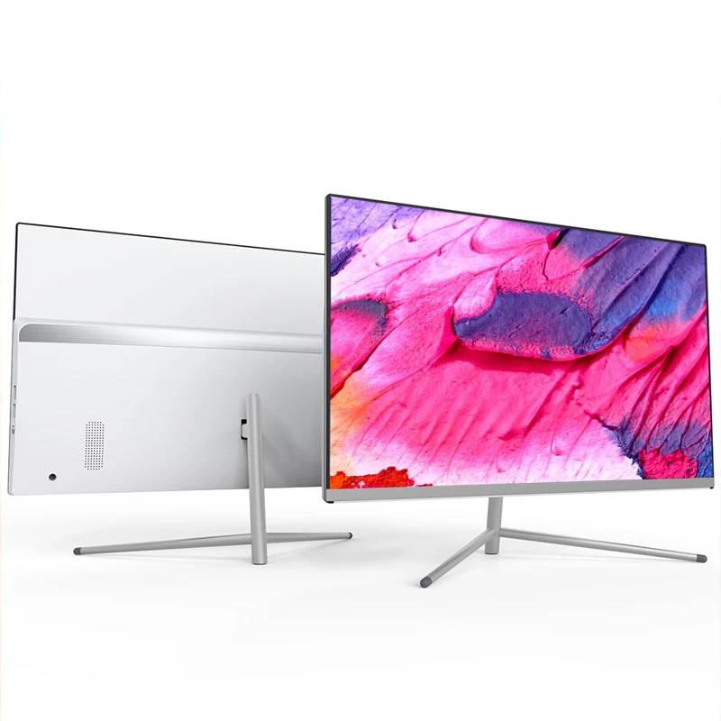 سطح مكتب الكل في واحد مقاس 21.5 بوصة/23.8 بوصة FHD Display Core I5 I7 Gaming لوحة مفاتيح/ماوس سلكية للكمبيوتر الكل في واحد