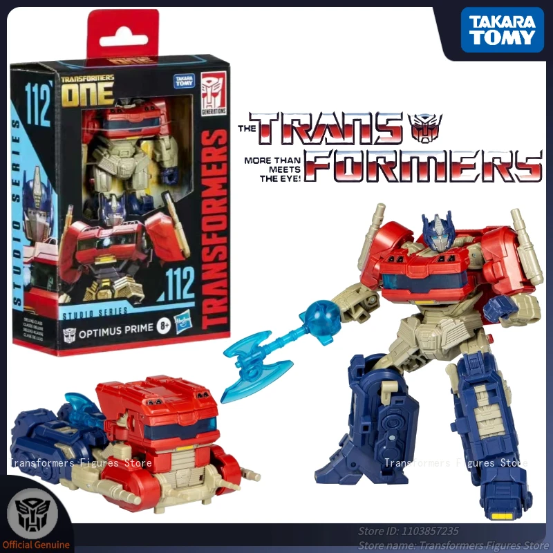 

In Stock Takara Tomy Transformer SS Series SS-112 Optimus Prime Model Anime Action Figure Deformation Robot Movie Toys Gifts